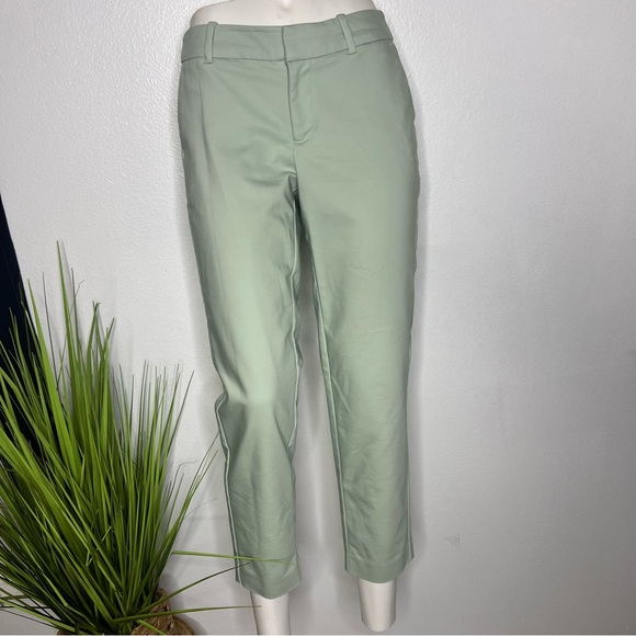 A New Day Sea-foam Green Stretch Ankle Crop Pants 2 - Picture 7 of 16